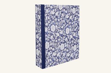 Blue folder "Fanni", handmade
